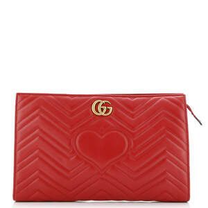 Gucci Gg Marmont Clutch Matelasse #182005G82B